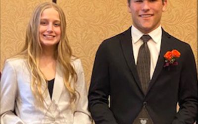Ava Yuergens & Ben Otto Receive the Philanthropic Youth of Today Award